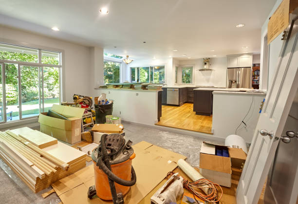 Professional Kitchen Flooring technician working in Princeton, WI